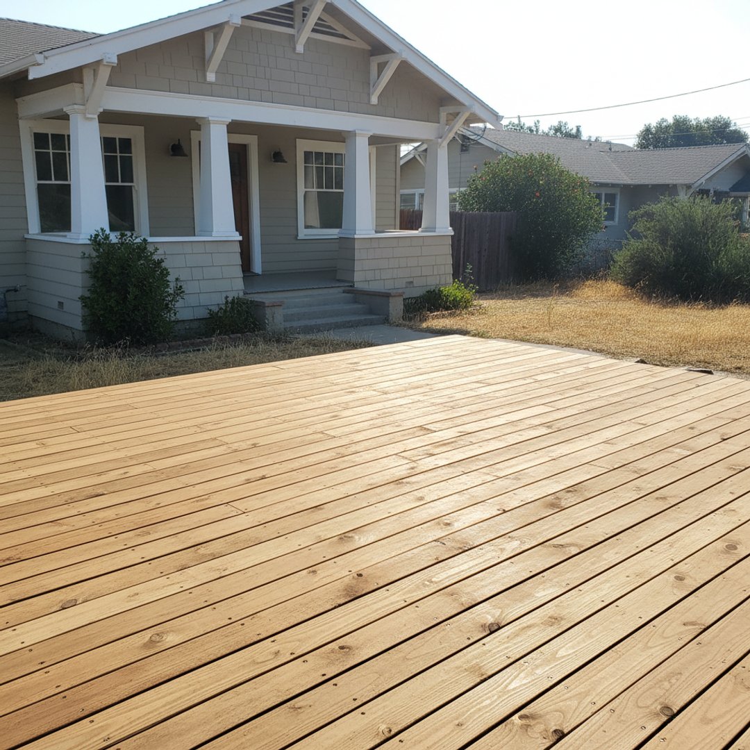 Deck Railing Installation & Repair completed by Majestic Deck Company in Garden Grove, CA