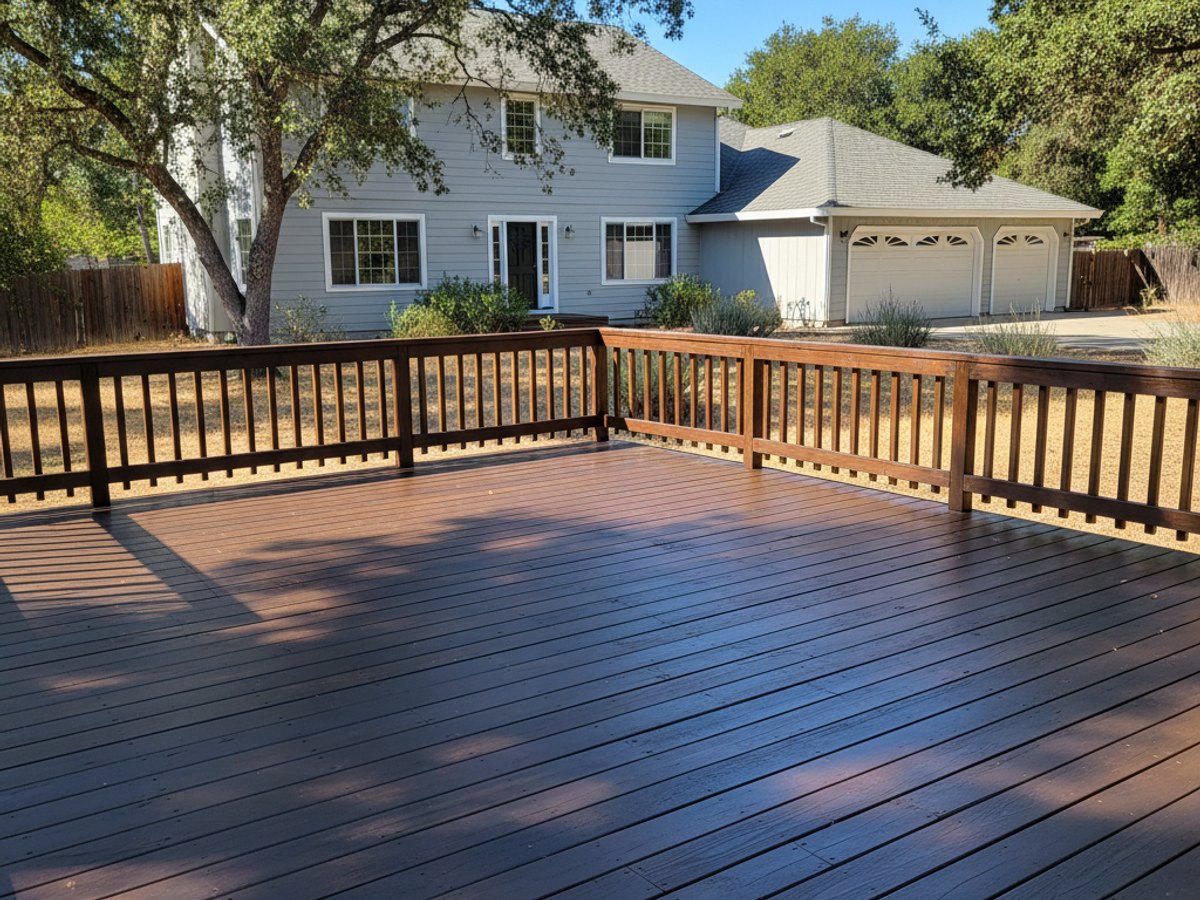 Deck Staining & Sealing completed by Majestic Deck Company in Long Beach, CA